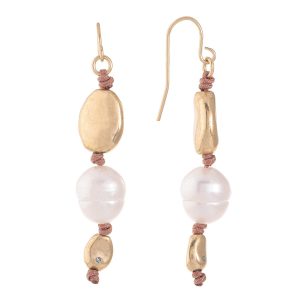Bella Uno Linear Dangle Earrings