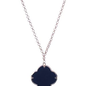 Bay Studio Gold Tone Clover Necklace