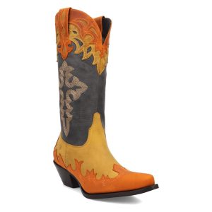 Dingo Womens Holy Roller Leather Boot