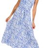 C'est La Vie Women's Sleeveless Wrap Maxi Dress