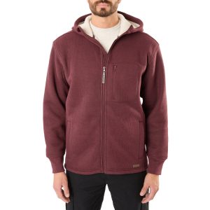 Smith's Workwear Big Mens Sherpa Lined Full Zip Shirt Jacket