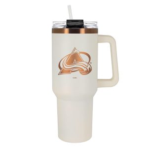 NHL Colorado Avalanche Creme & Copper 40 oz. Colossus