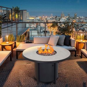 Heat Maxx 42 in. Round Propane Fire Table