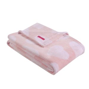 Betsey Johnson Dotted Heart Throw