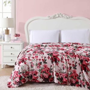 Betsey Johnson Vintage Floral Throw