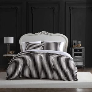 Betsey Johnson Wonderland Stripe Duvet Cover Set