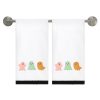 Avanti Ghost Pastel Halloween Hand Towels Set of 2