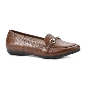 Cliffs By White Mountain Womens Glowing Slip On Flats