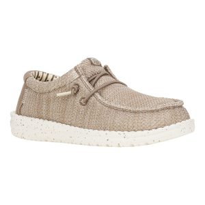 Hey Dude Boys Wally Stretch Mesh Casual Shoes