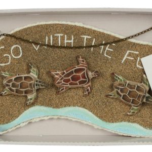 T.I. Design 14x6 Go With The Flow Hanging Wall Accent