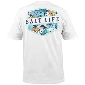 Salt Life Mens Retro Tropical Short Sleeve Tee